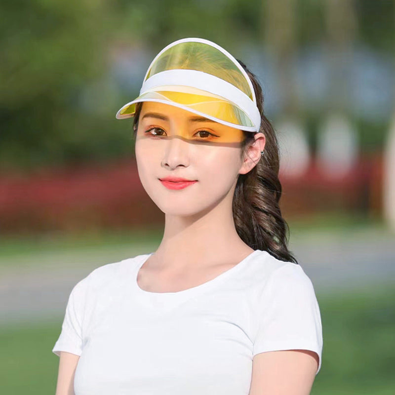 Sun Visor Party Hat – Yellow