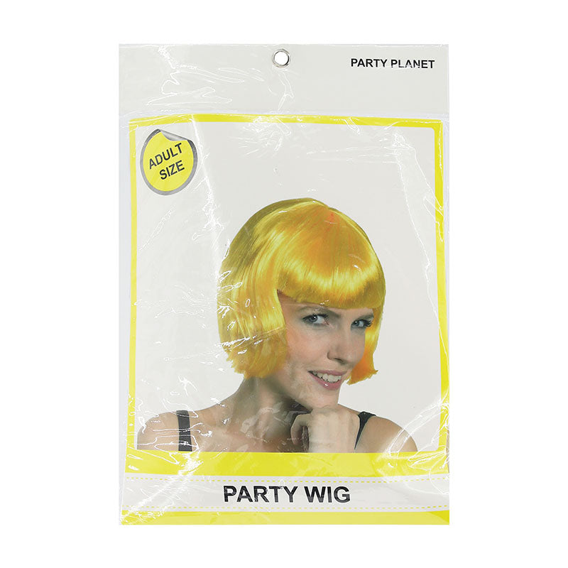 Bob Wig – Yellow - alternate view
