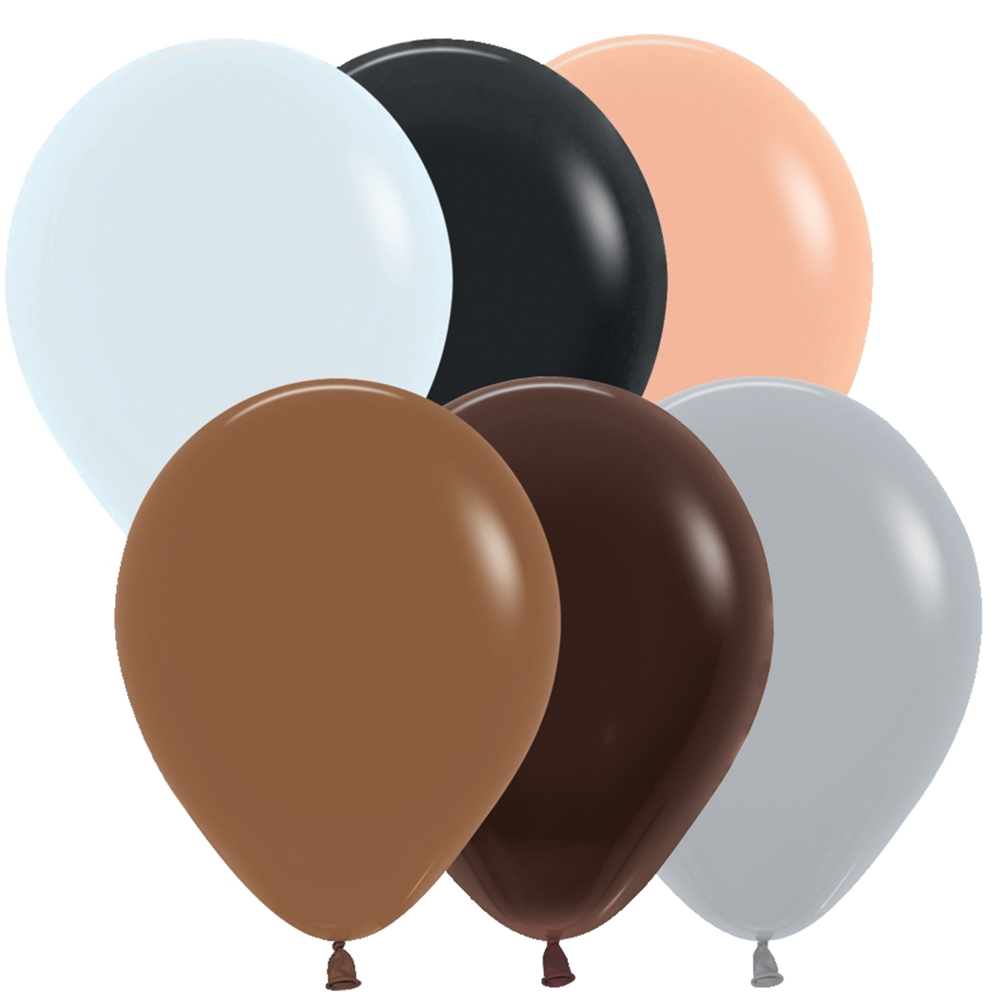 SEMPERTEX 5" NEUTRAL ASSORTMENT 50/BAG