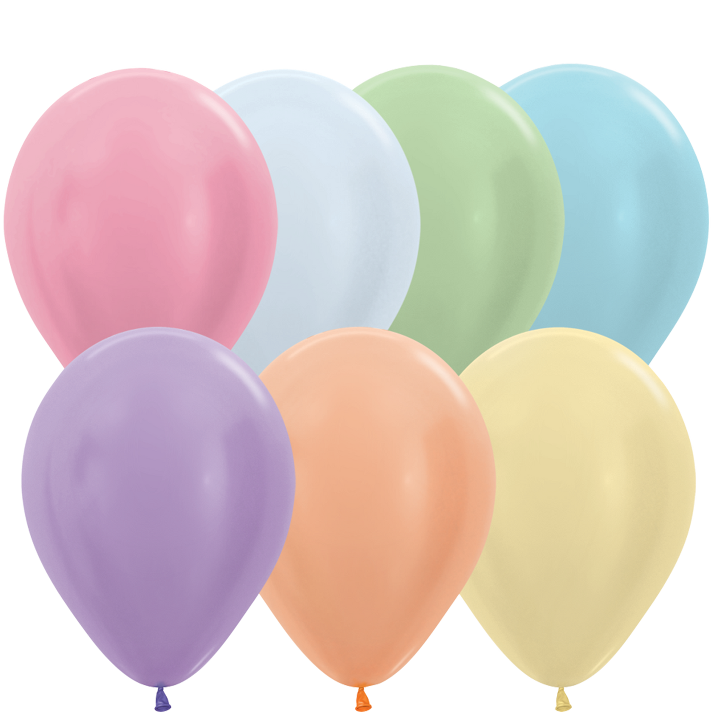 SEMPERTEX 11" PEARL ASSORTMENT 100/BAG