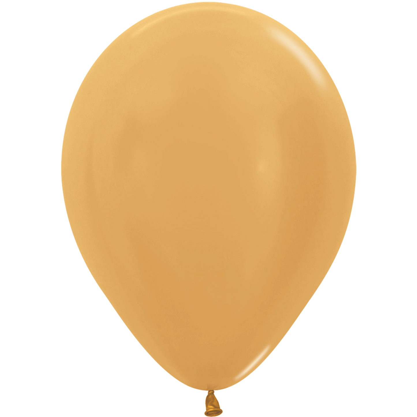 SEMPERTEX 11" METALLIC GOLD 100/BAG