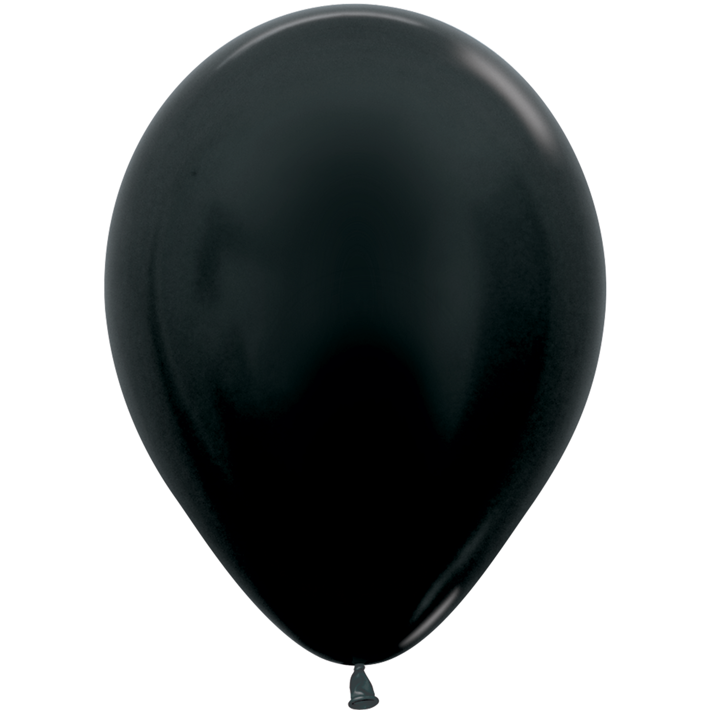 SEMPERTEX 11" METALLIC BLACK 100/BAG