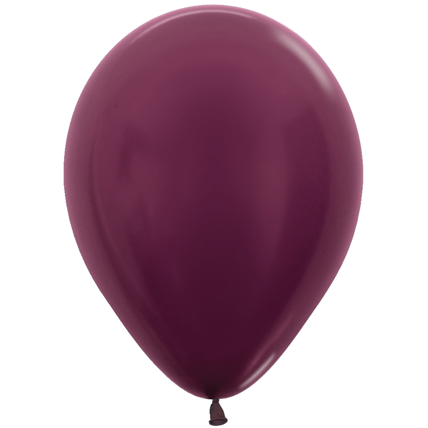 SEMPERTEX 11" METALLIC BURGUNDY 100/BAG