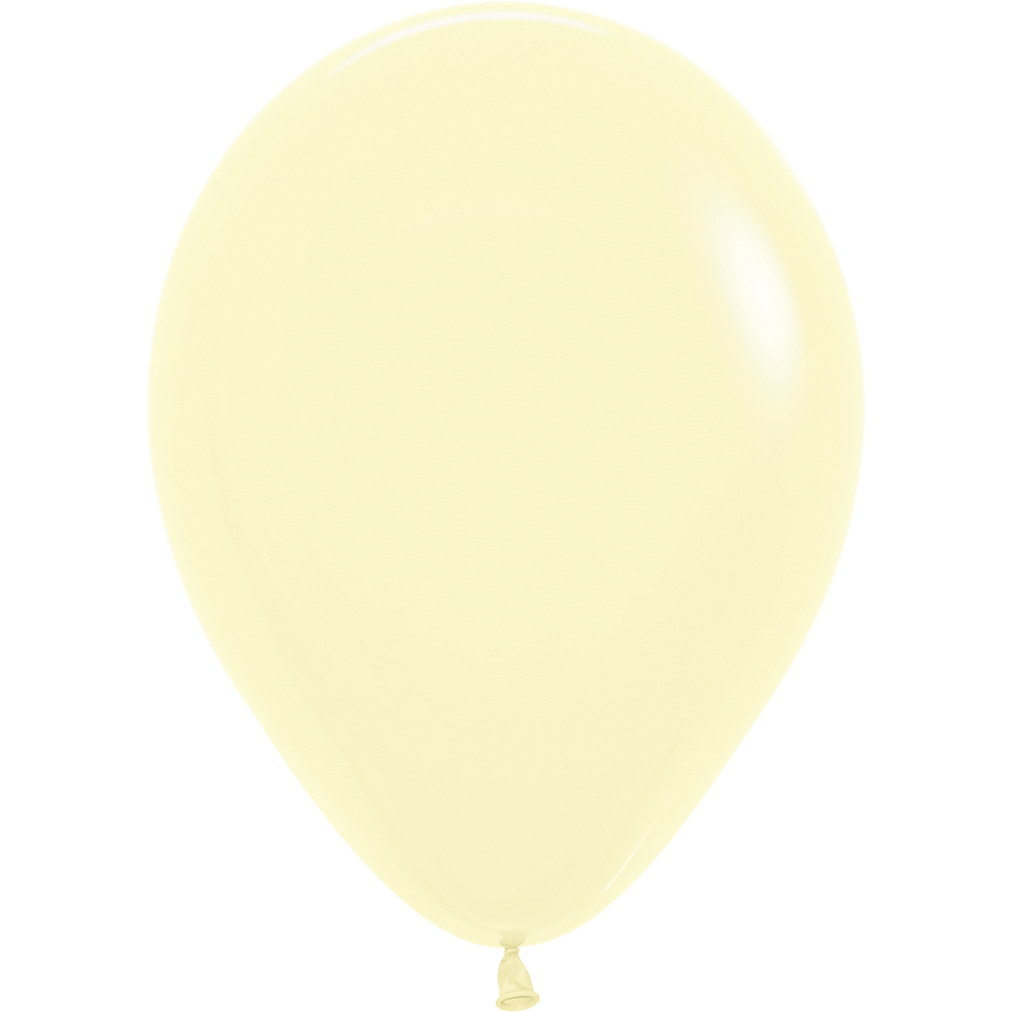 SEMPERTEX 11" PASTEL MATTE YELLOW 100/BAG