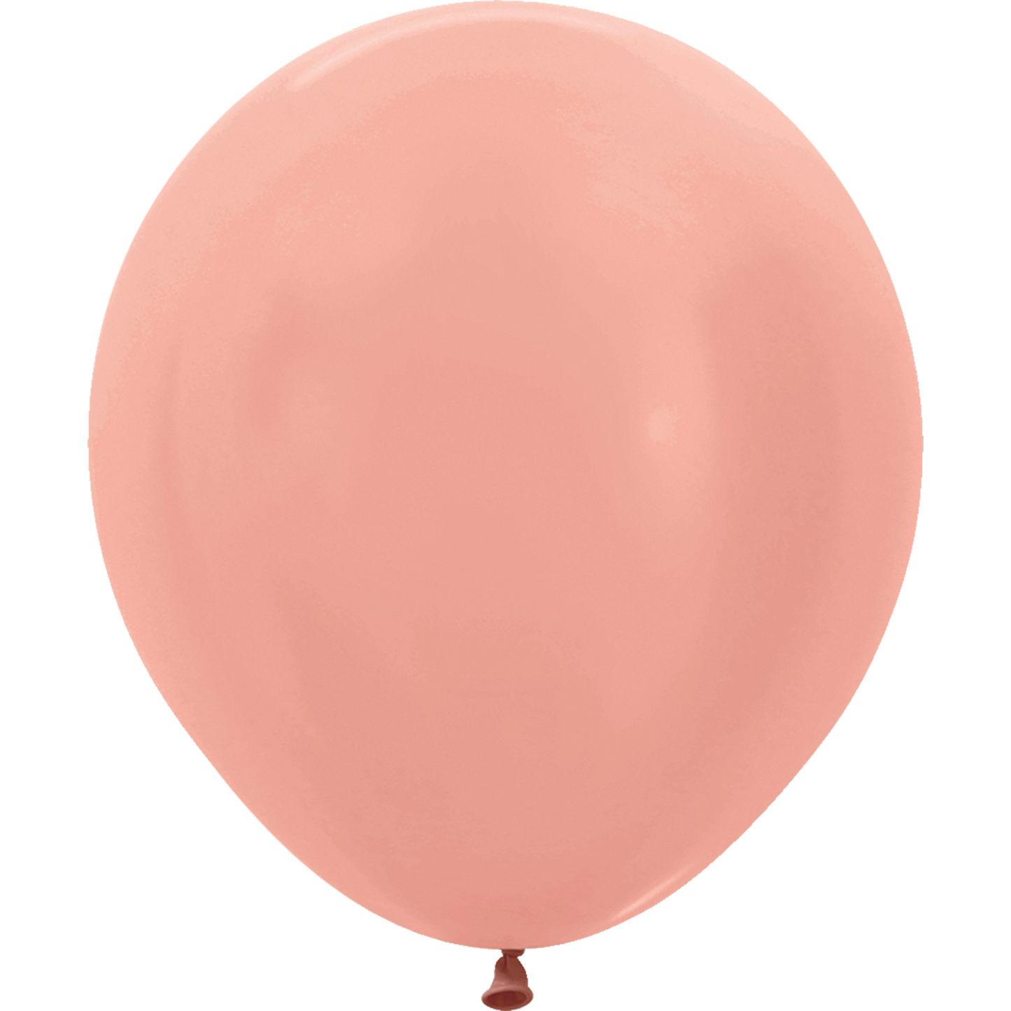 SEMPERTEX 18" METALLIC ROSE GOLD 6/BAG