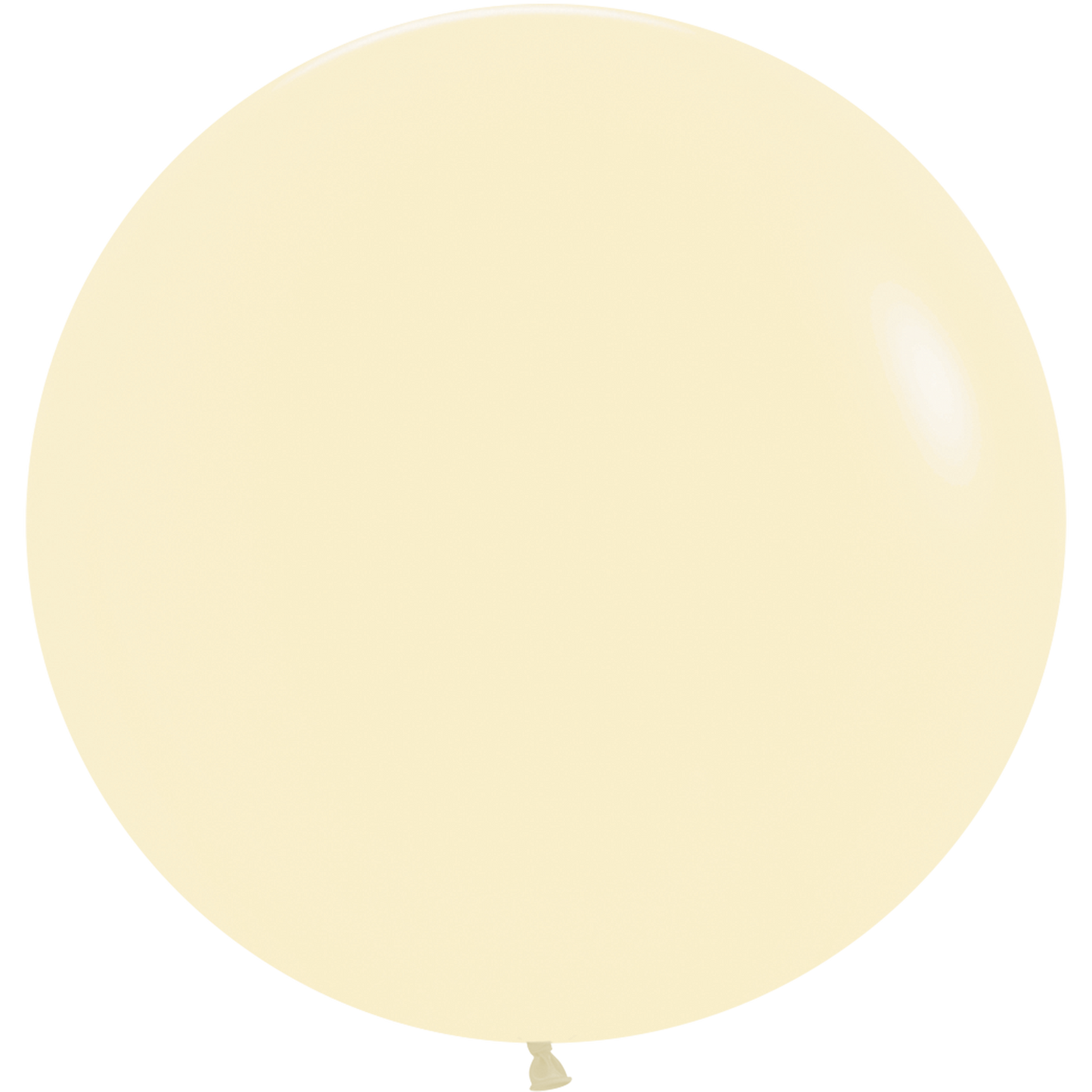 SEMPERTEX 24" PASTEL MATTE YELLOW 3/BAG