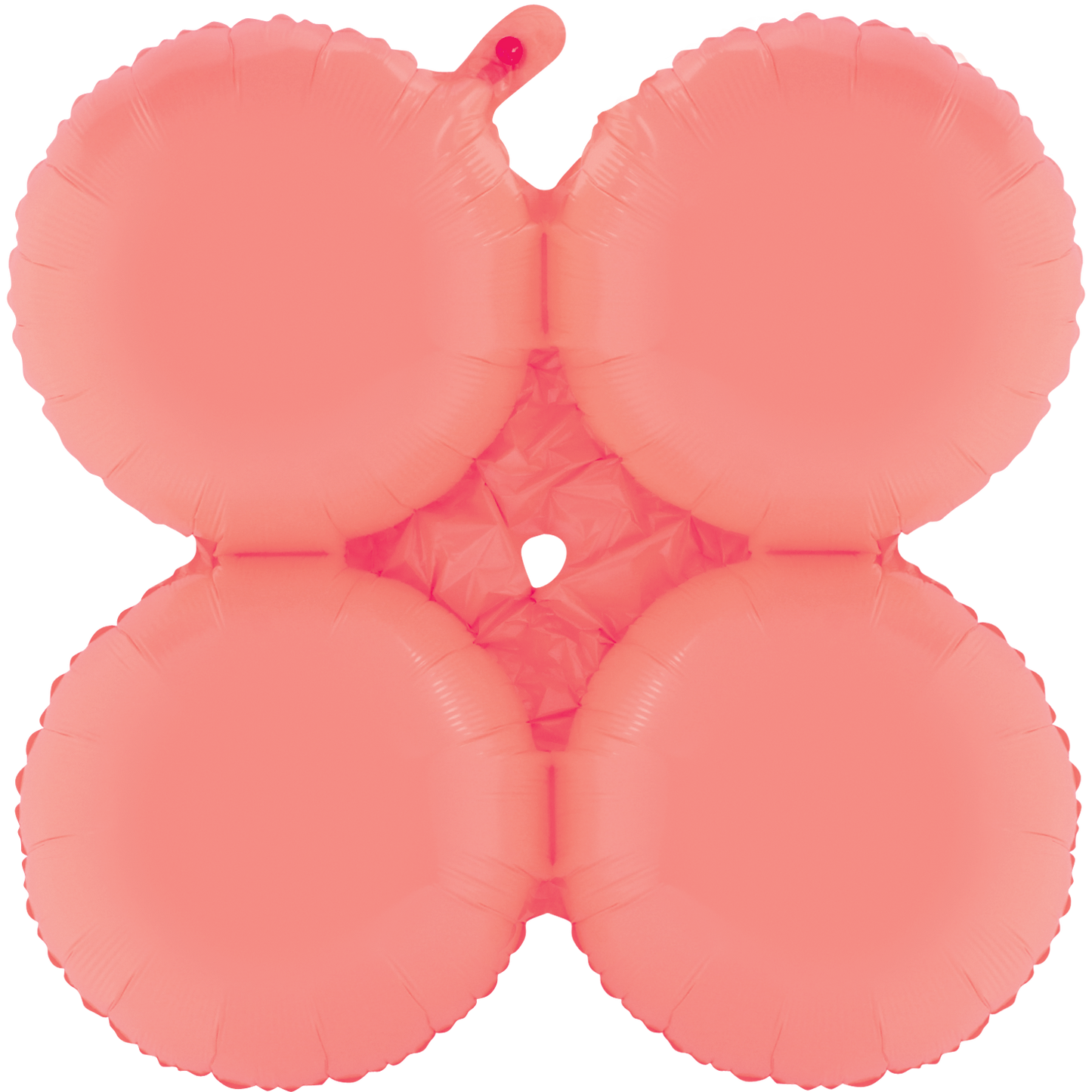 17" MACARON CORAL QUAD