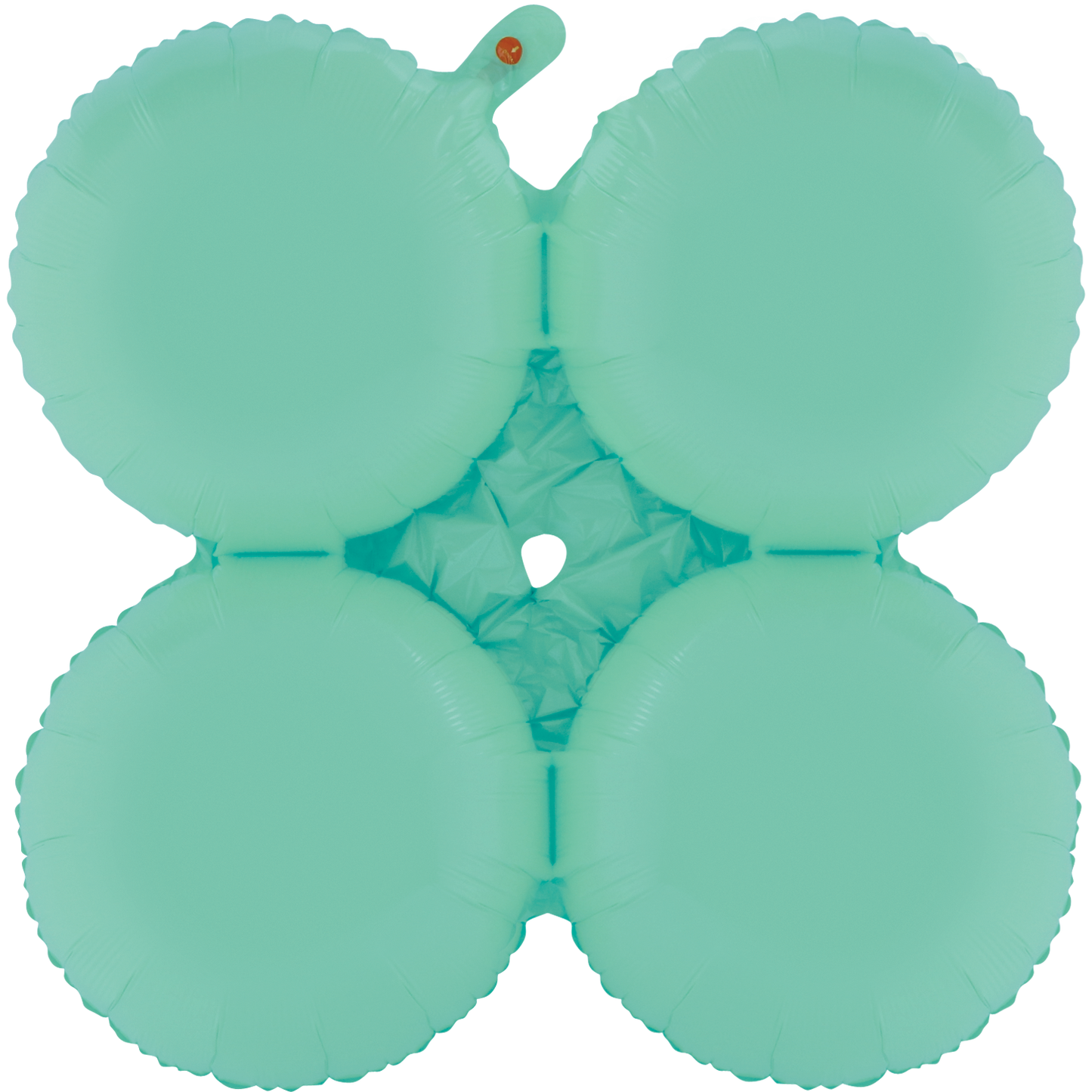 17" MACARON SEAFOAM QUAD
