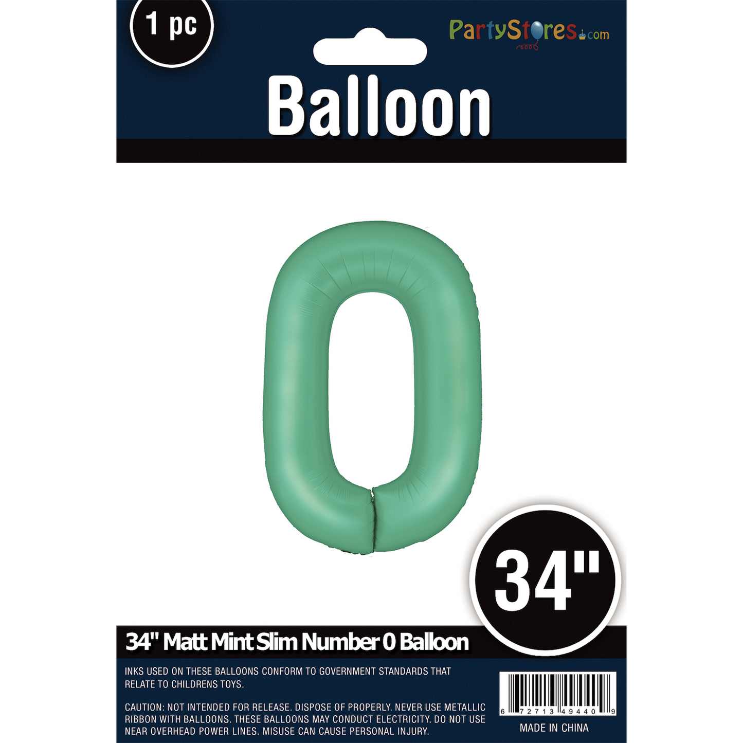 34" SLIM MATTE MINT SHAPE 0