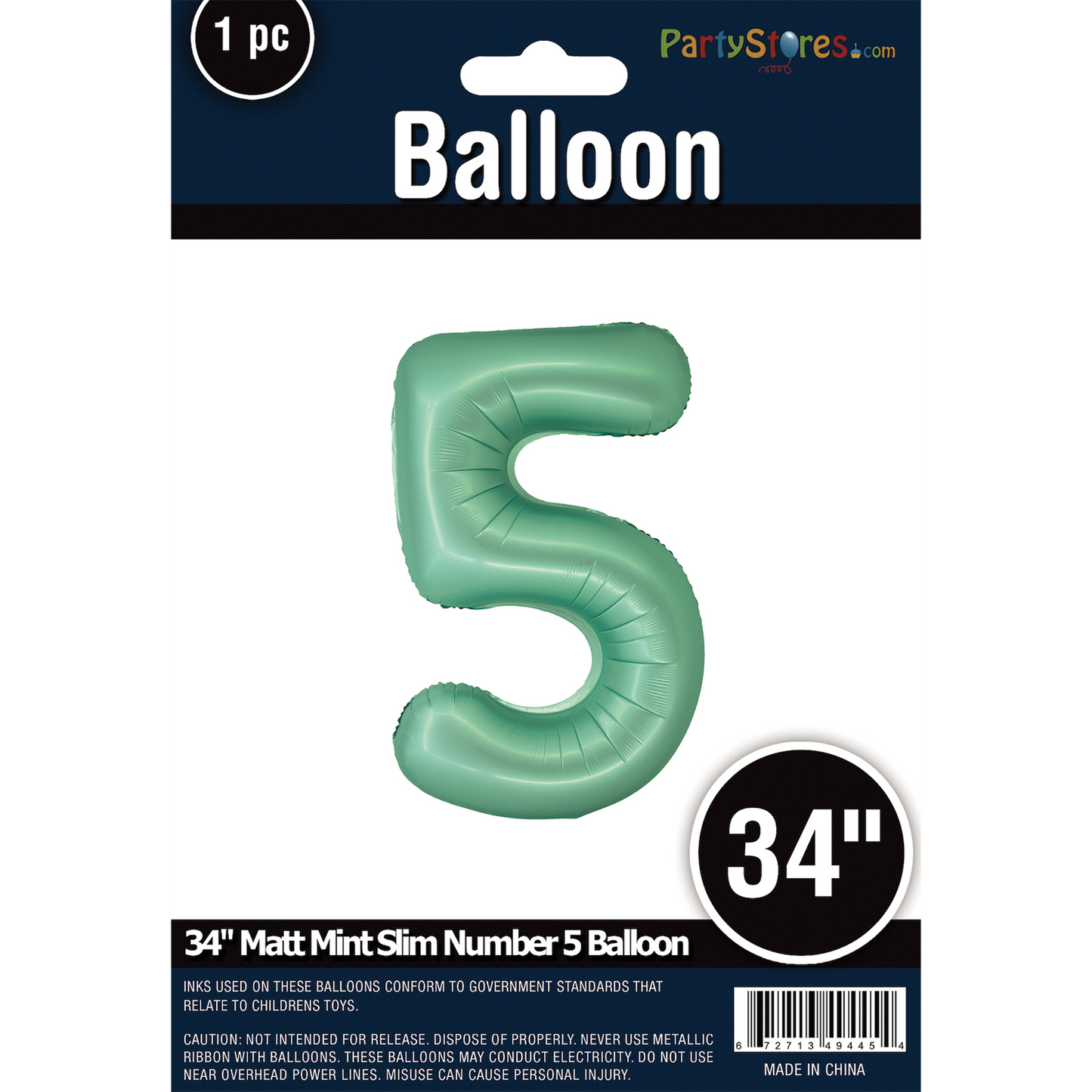 34" SLIM MATTE MINT SHAPE 5