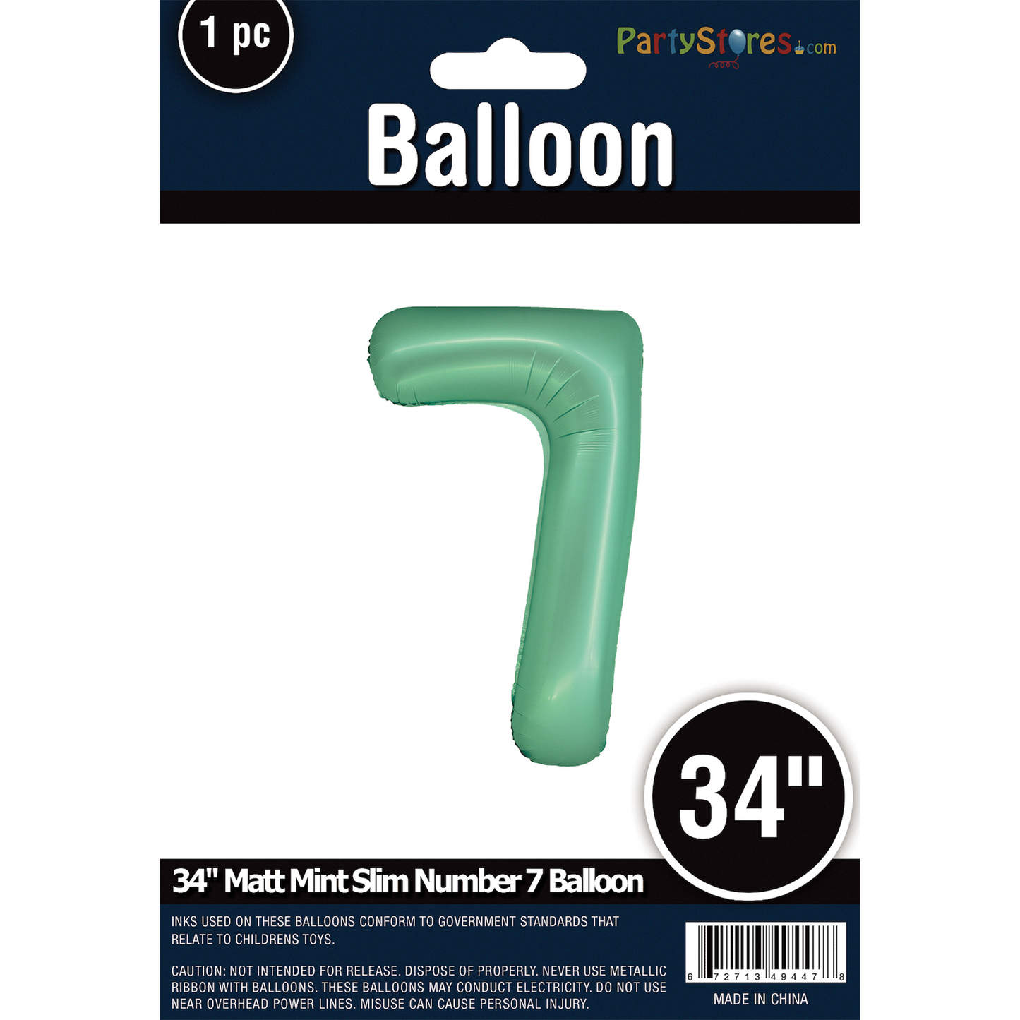 34" SLIM MATTE MINT SHAPE 7