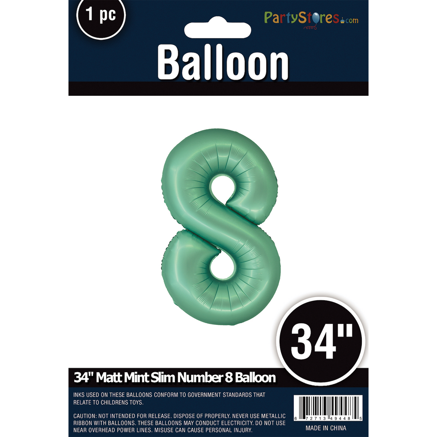 34" SLIM MATTE MINT SHAPE 8