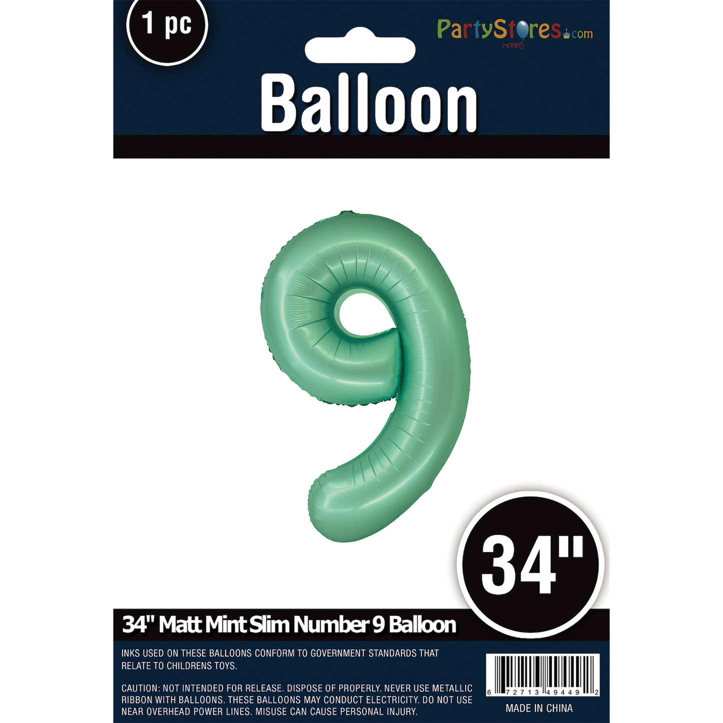 34" SLIM MATTE MINT SHAPE 9