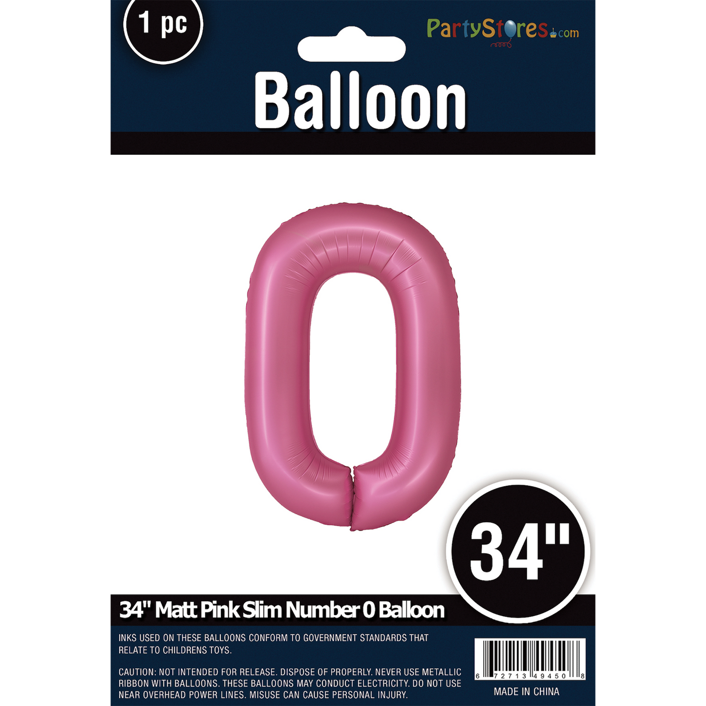 34" SLIM MATTE PINK SHAPE 0