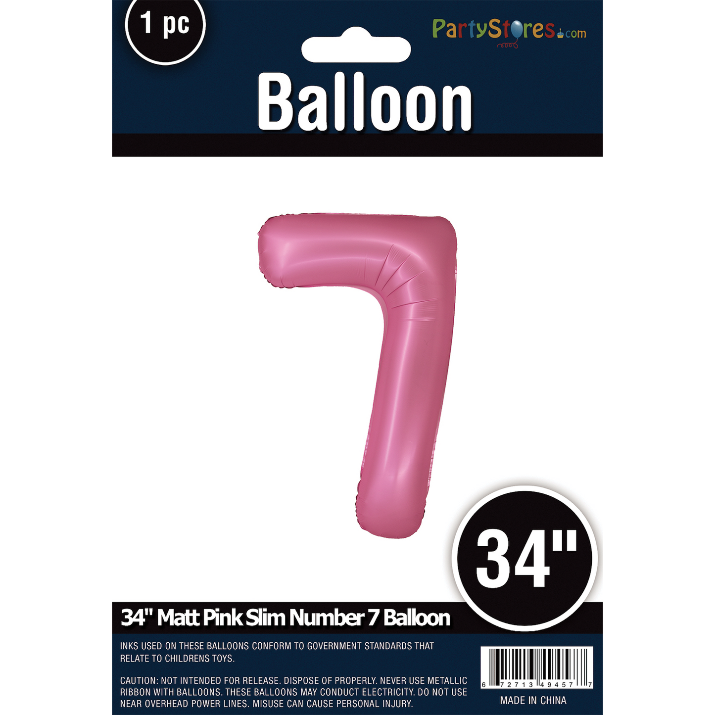 34" SLIM MATTE PINK SHAPE 7