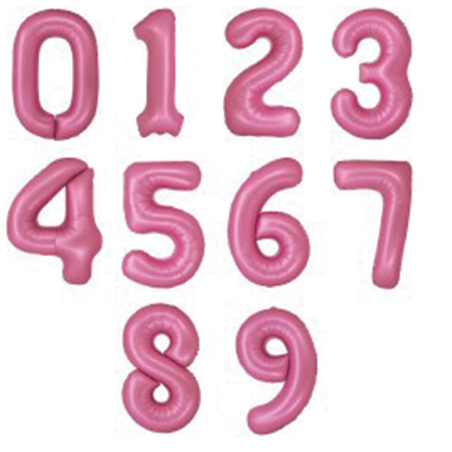 34" SLIM MATTE PINK SHAPE PREPACK