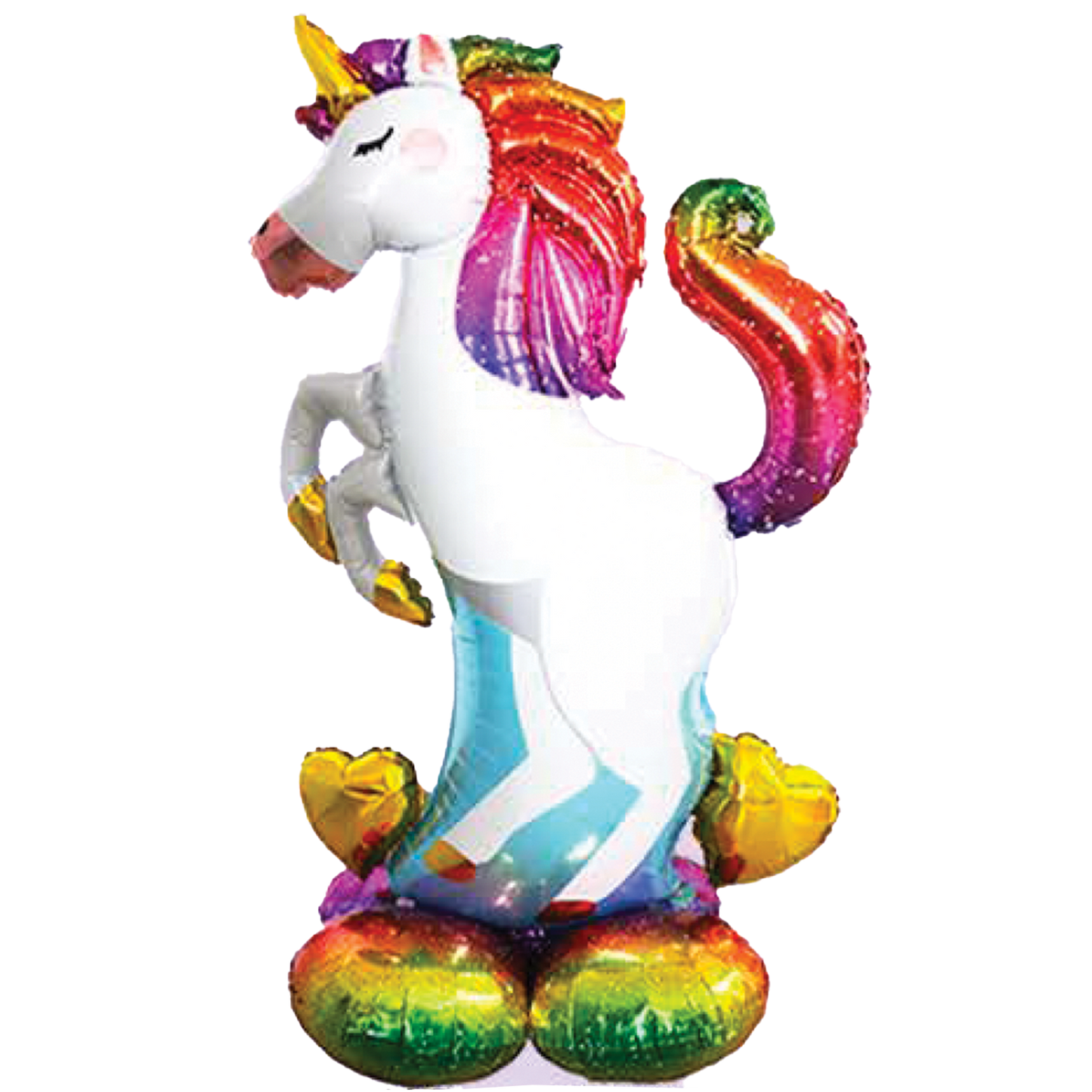 50IN GIANT STANDING UNICORN
