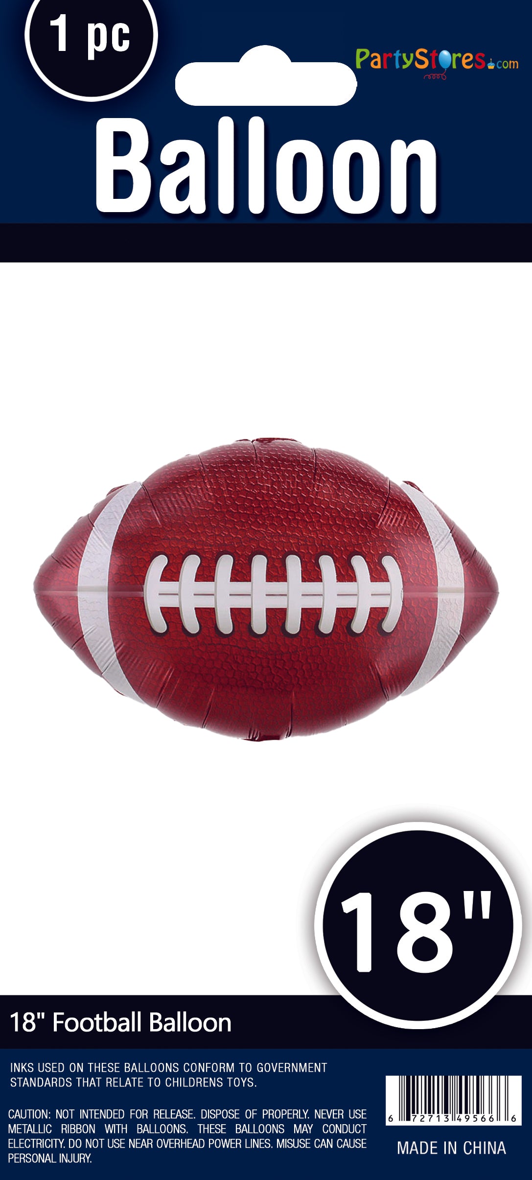 18" FOOTBALL