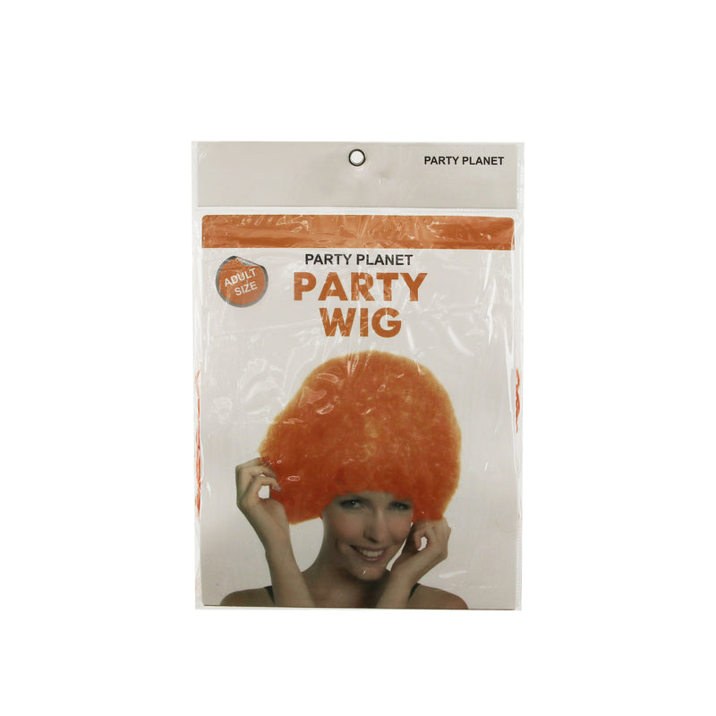 Afro Wig – Orange - alternate view