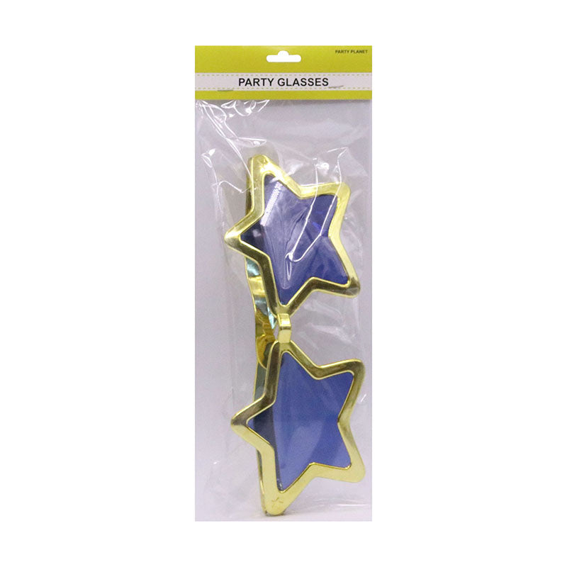 Jumbo Star Glasses – Yellow - alternate view