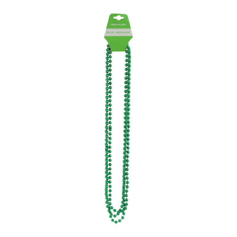 80cm Party Necklace – Green - alternate view