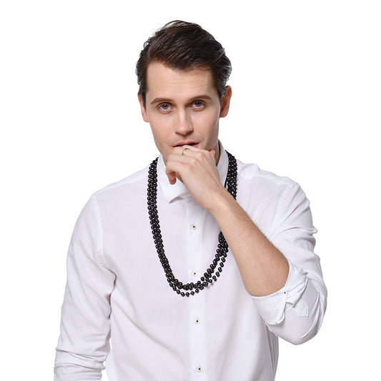 80cm Party Necklace – Black