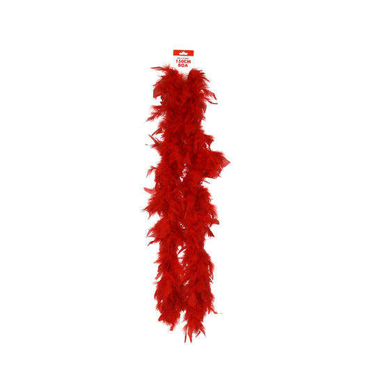 Feather Boa – Red - alternate view