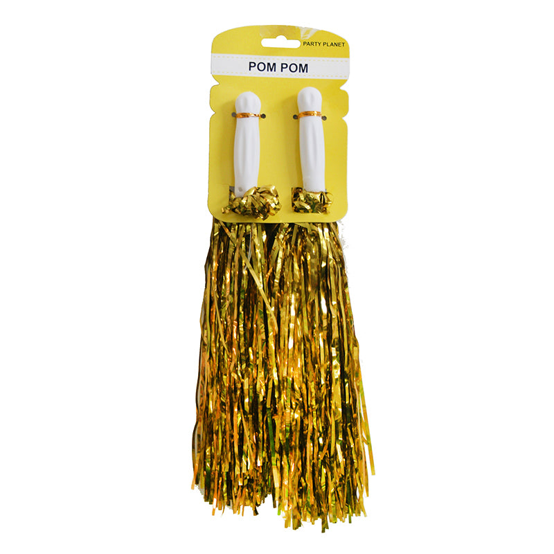 Metallic Pom Pom – Gold - alternate view