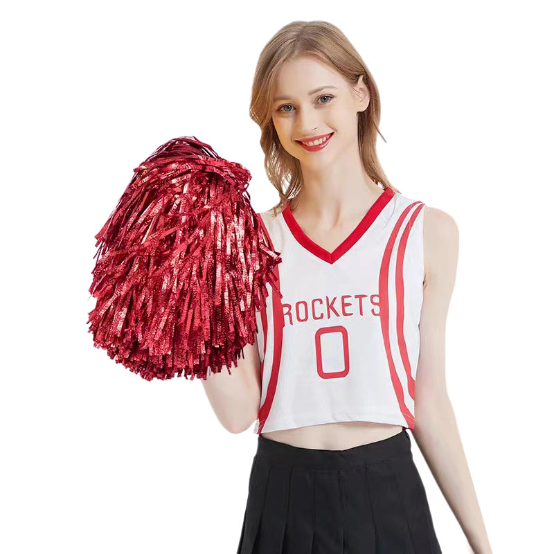 Metallic Pom Pom – Red
