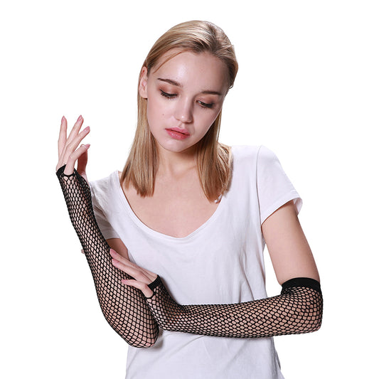 Fishnet Gloves – Black