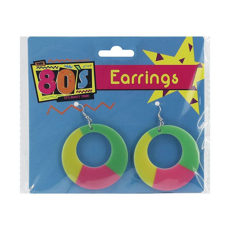 80's Earrings - alternate view
