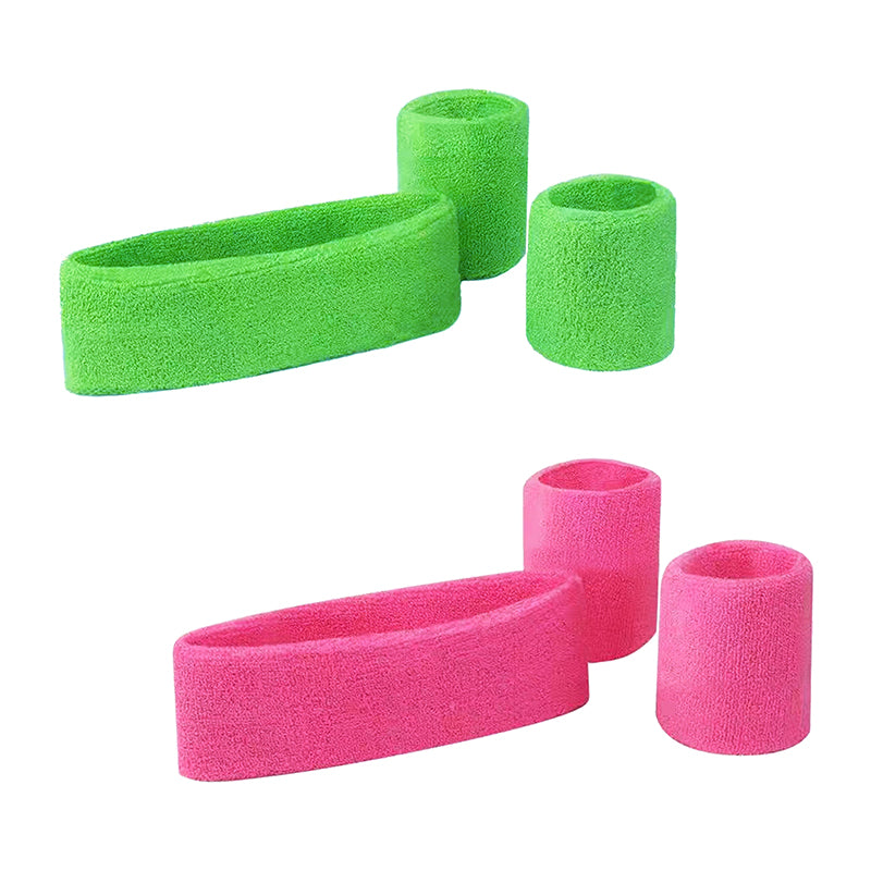 80's Head & Wristband Set