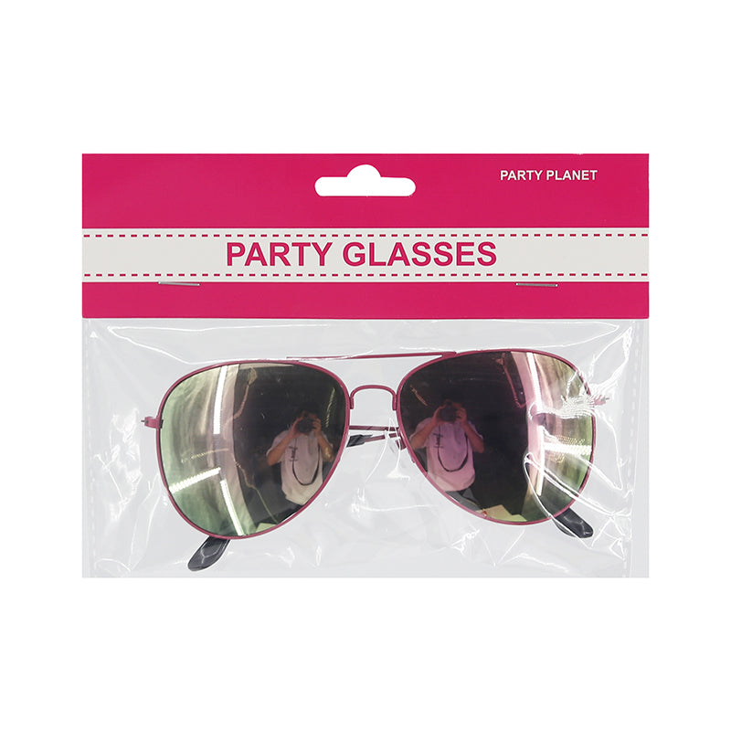 Aviator Glasses – Pink - alternate view