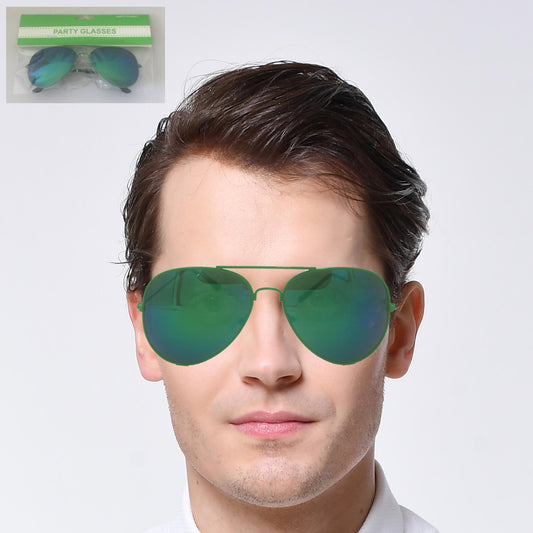 Aviator Glasses – Green