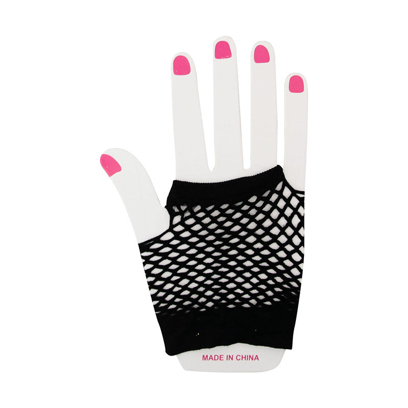 Fishnet Gloves – Black