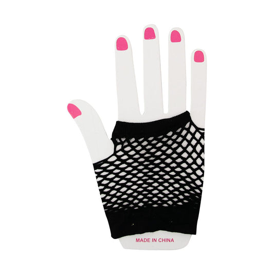 Fishnet Gloves – Black