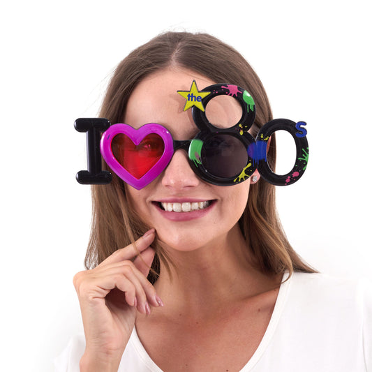 I Love The 80's Glasses