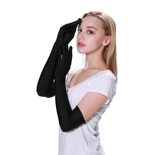 Long Gloves – Black
