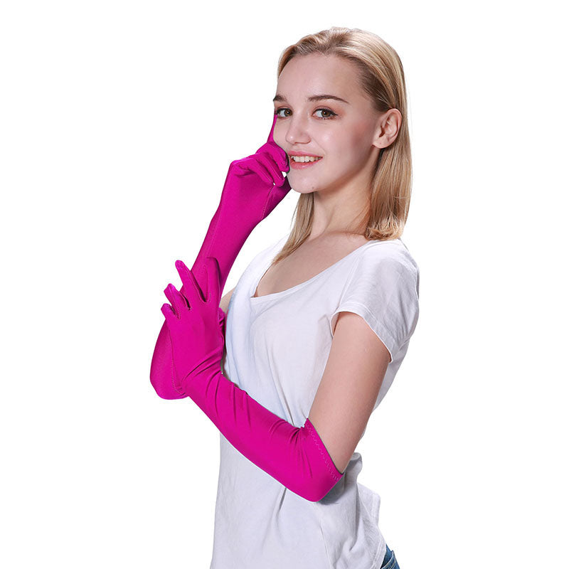 Long Gloves – Pink