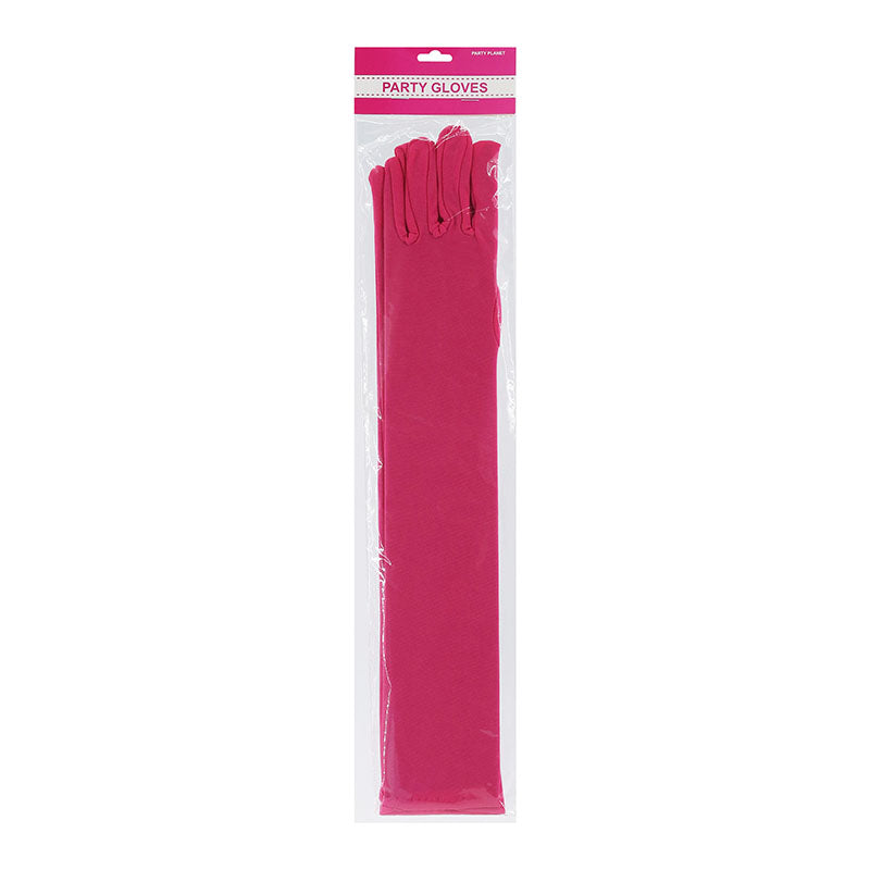 Long Gloves – Pink - alternate view