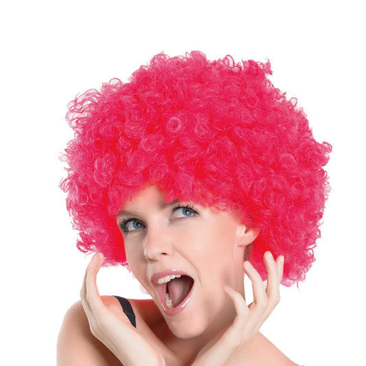 Afro Wig – Pink