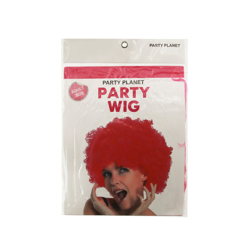 Afro Wig – Pink - alternate view