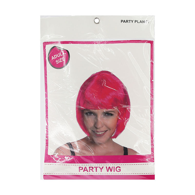 Bob Wig – Pink - alternate view
