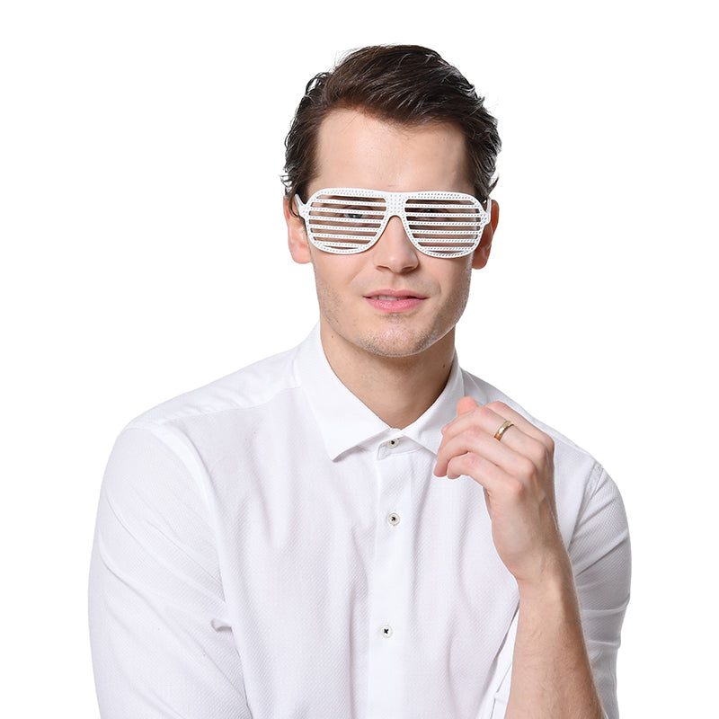 Bling Glasses – White