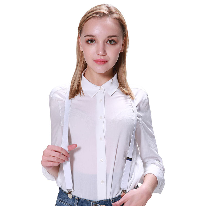 Suspender – White