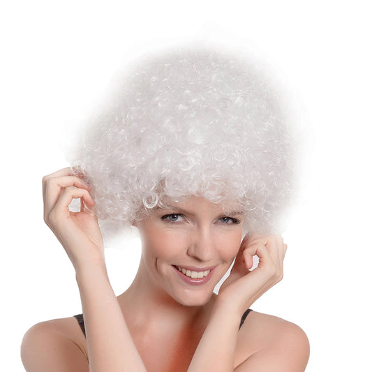 Afro Wig – White