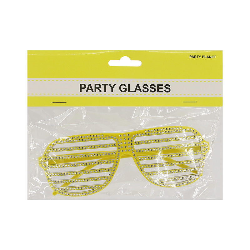 Bling Glasses – Yellow - alternate view