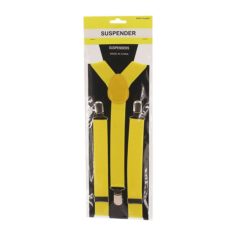 Suspender – Yellow - alternate view