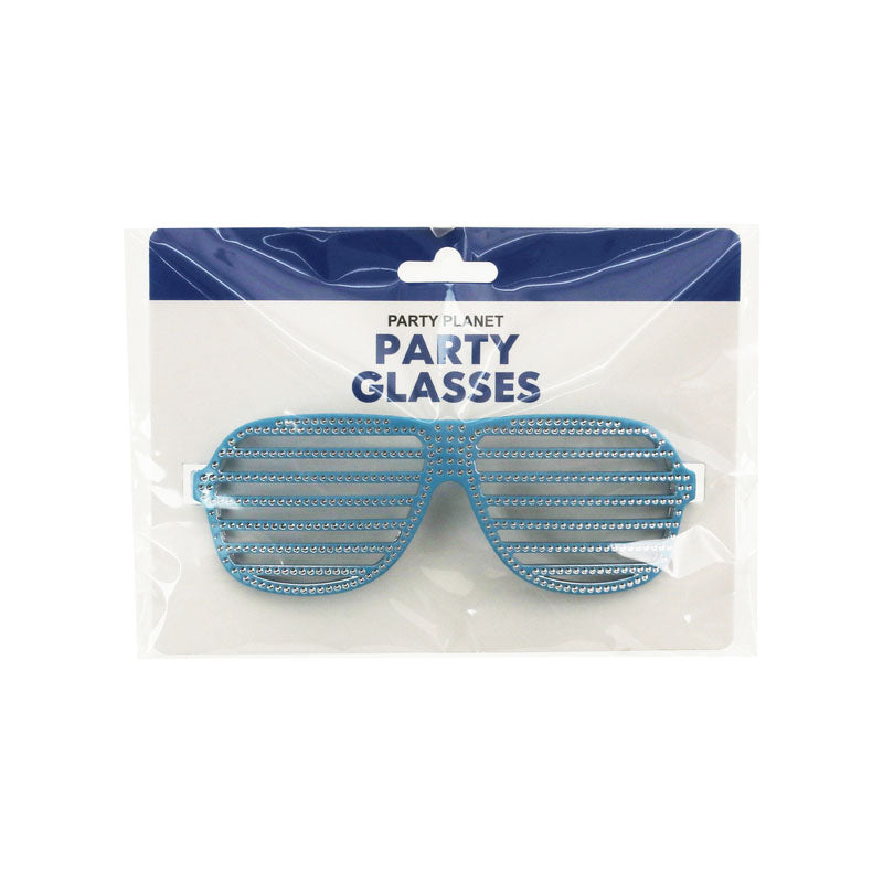 Bling Glasses – Blue - alternate view