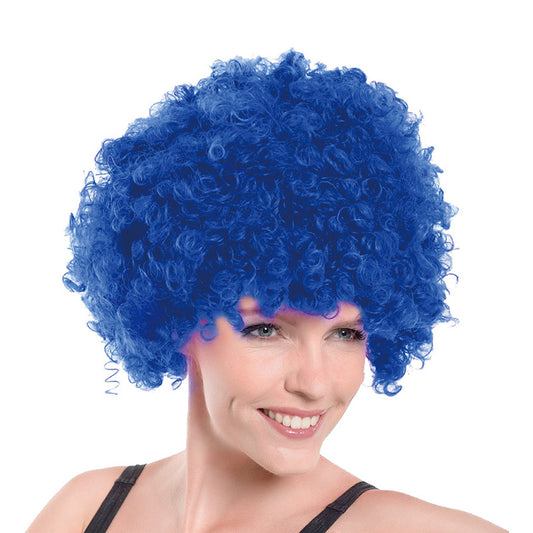 Afro Wig – Blue